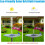 Solar Springbrunnen 18 cm mit weißer LED-Beleuchtung 2