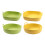 High Temperatures Resistant Silicone Bowl For Air-Yellow 2 2