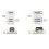 Connecteurs de bandes LED à 3 broches, 12mm, 10 pièces,-UN 4