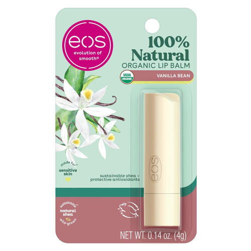 eos 100% Natural- Lip Balm- Vanilla Bean 0.14 oz
