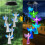 Angel Solar Wind Chime Light Angel Chandelier Color 1