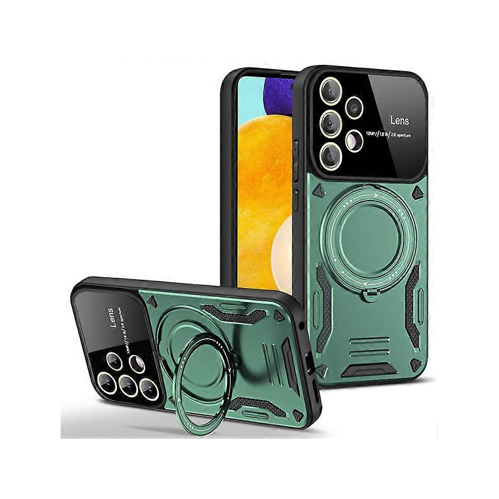 (Green) Magsafe Ring Kickstand Case For Samsung Galaxy A52 4G/A52s 5G/A52 5G Green 5996097198414