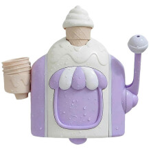 (Purple with box) Seifenblasen-Eiscreme-Maschine als Badespielzeug, 1 Stück