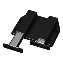 (Black) Heavy Duty Magnetic Push Latch, Double-Headed Cabinet Door Latch for Kitchen Drawer