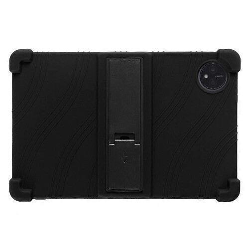 (Black) Blackview Tab 80 10.1 (2023) Tablet Case with Kickstand, Soft Silicone Protective Cover