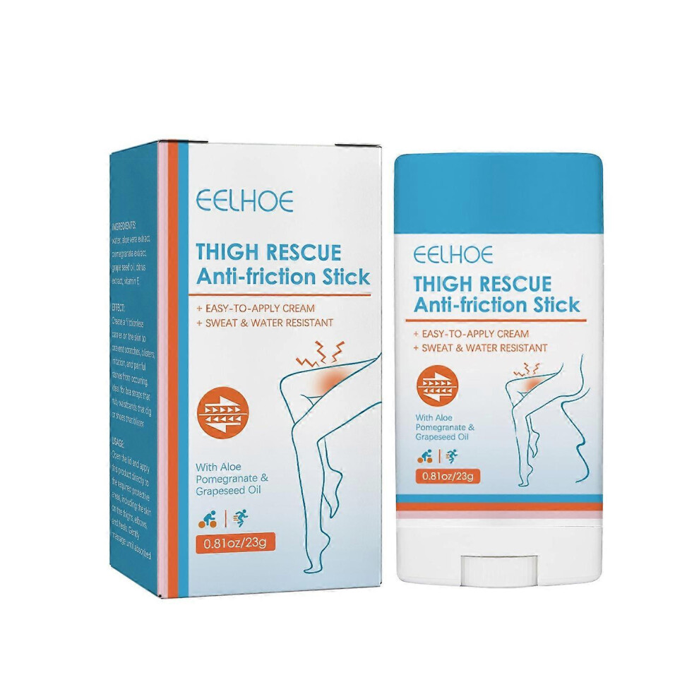 (Multicolor, 5PCS) 1-6PCS EELHOE Anti-Chafe Stick 23g Thigh Protector Prevents Skin Chafe