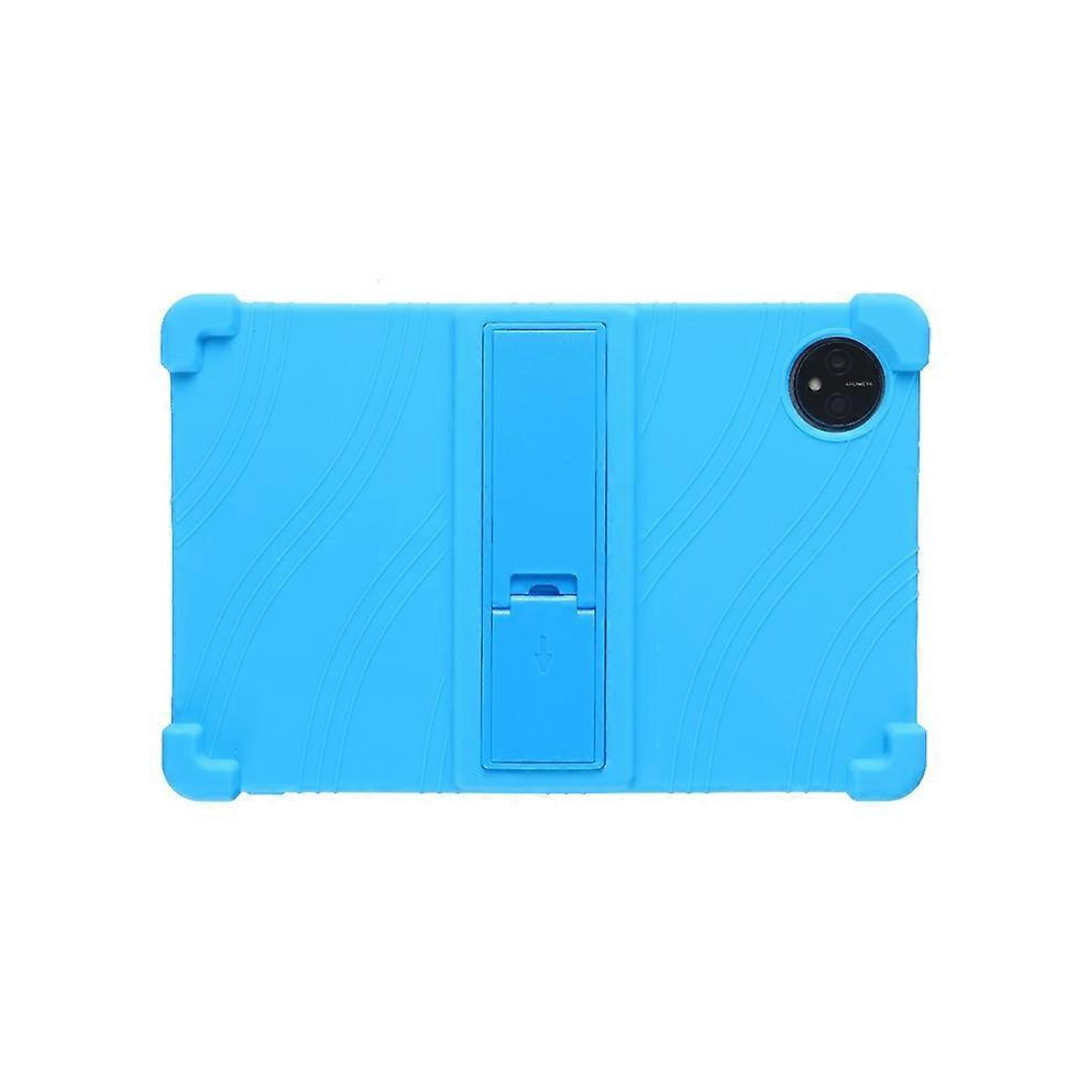 (Azure) Blackview Tab 80 10.1 (2023) Tablet Case With Kickstand, Soft Silicone Protective Cover 5996097203811