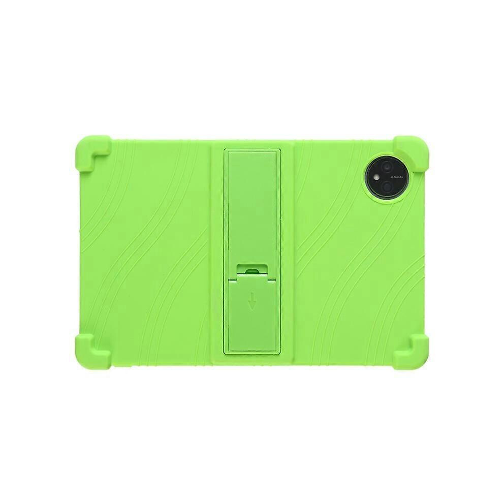 (Green) Blackview Tab 80 10.1 (2023) Tablet Case With Kickstand, Soft Silicone Protective Cover Green 5996097203842