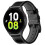 (Black) Garmin Forerunner 265/255 22mm Genuine Leather Watch Strap 2