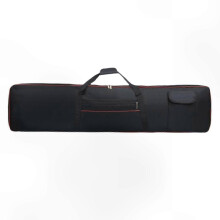 (136x17x33cm) 88 Key Keyboard Gig Bag, Waterproof Double Zipper Carrying Case with Handles