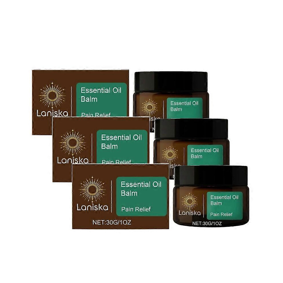 (3PCS) 1-5x Pain Relief Balm: Soothes Aches & Moisturizes Skin, All Skin Types