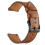 (Brown) Garmin Forerunner 265/255 22mm Genuine Leather Watch Strap 1