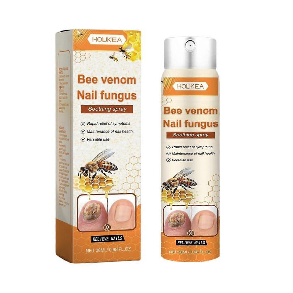 (1pc) Bee Essence Nail Care Spray for Cleaning & Moisturizing