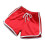 (red, L) Herrenshorts 2025, elastischer Bund, einfarbig, Sporthose, locker, lässig, Strandhose 1