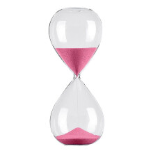 (8) 30-Minuten-Sanduhr mit 5-Minuten-Pause-Anzeige – Handgefertigte Glas-Sanduhr für mehr Produktivität