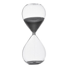 (2) 30-Minuten-Sanduhr mit 5-Minuten-Pause-Anzeige – Handgefertigte Glas-Sanduhr für mehr Produktivität
