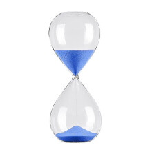 (5) 30-Minuten-Sanduhr mit 5-Minuten-Pause-Anzeige – Handgefertigte Glas-Sanduhr für mehr Produktivität