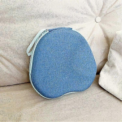 (Blue) For Dyson Ontrac WP02 EVA Cartoon Headphone Case, Shockproof Storage Bag 1
