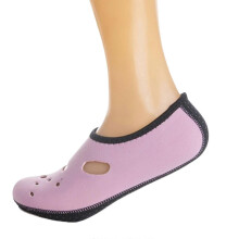 (Pink, M) Scarpe da sport acquatici antiscivolo ad asciugatura rapida, calzini da nuoto elasticizzati, nere