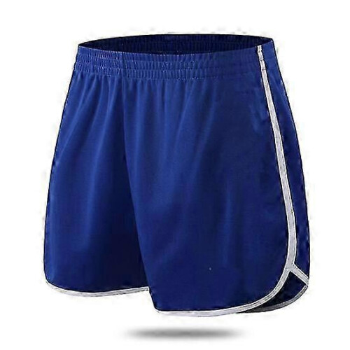 (red, L) Herrenshorts 2025, elastischer Bund, einfarbig, Sporthose, locker, lässig, Strandhose 2