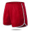 (red, L) Herrenshorts 2025, elastischer Bund, einfarbig, Sporthose, locker, lässig, Strandhose 4