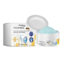 (1pc) Focussmile Bee Venom Teeth Whitening Powder, Brightens Teeth & Gums, Fresh Breath, Stain Removal