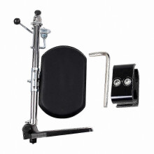 (Left) Ergonomic Wheelchair Footrest, Easy Install, Durable Comfort Support
