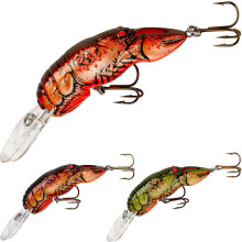 (Cajun Crawdad, 7/16 oz.) Gros leurre de pêche en forme d'écrevisse de 7/16 oz