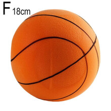 (Basketball no.3) Newest Silent Indoor Training Foam Basketball Uncoated High-Density