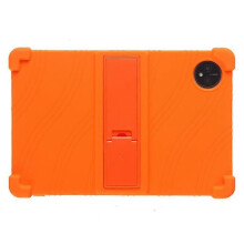 (Orange) Blackview Tab 80 10.1 (2023) Tablet Case with Kickstand, Soft Silicone Protective Cover