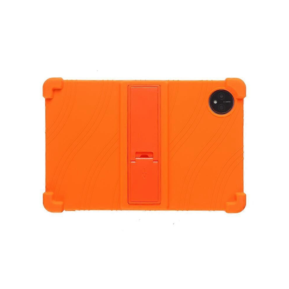 (Orange) Blackview Tab 80 10.1 (2023) Tablet Case With Kickstand, Soft Silicone Protective Cover Orange 5996097203859