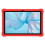 (Red) Blackview Tab 80 10.1 (2023) Tablet Case with Kickstand, Soft Silicone Protective Cover 2