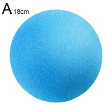 (Blue no.3) Newest Silent Indoor Training Foam Basketball Uncoated High-Density