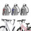 (Blue) GuardiansWing Motorcycle Bells Decoration Accessories 2