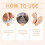 (1pc) Spray detergente e idratante per unghie Bee Essence 5