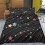 (3, 70take133cm 2pcs) Kinder-Bettwäsche-Set „Nachthimmel“, Dunkelblau 4