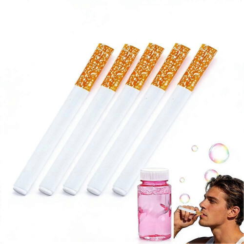 (A 1pcs) Bubble Cigarette Stress Relief Toy, Mini Bubble Blowing Sticks 1