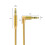 (Gold) AV01 3,5-mm-Klinkenstecker-Winkel-Audiokabel, 1,5 m 3
