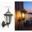 Solar Lantern Lamp Security Welcome Outdoor Garden Wall Light Waterproof 1