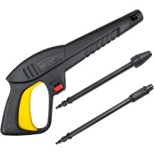 Pistola a spruzzo ad alta pressione con sgancio rapido e grilletto con blocco di sicurezza per diverse operazioni di pulizia con lancia a getto