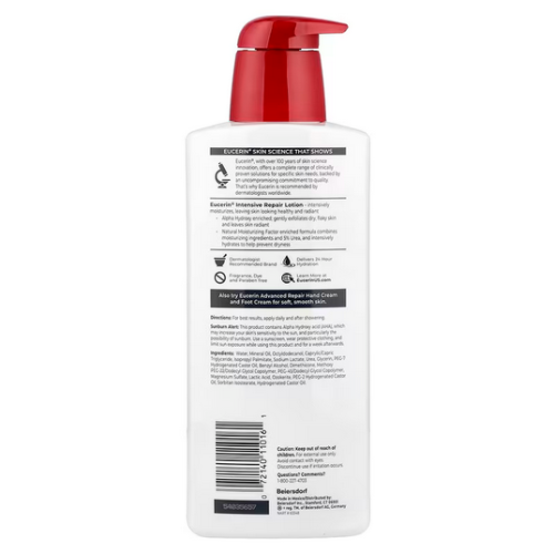 Eucerin Eucerin, Lotion Réparation Intensive, Sans Parfum, 16.9 fl oz (500 ml) 2
