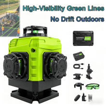 Laser level suitable for outdoor construction and interior decoration