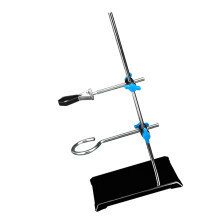 Adjustable 30cm Metal Chemistry Laboratory Equipment Stand With