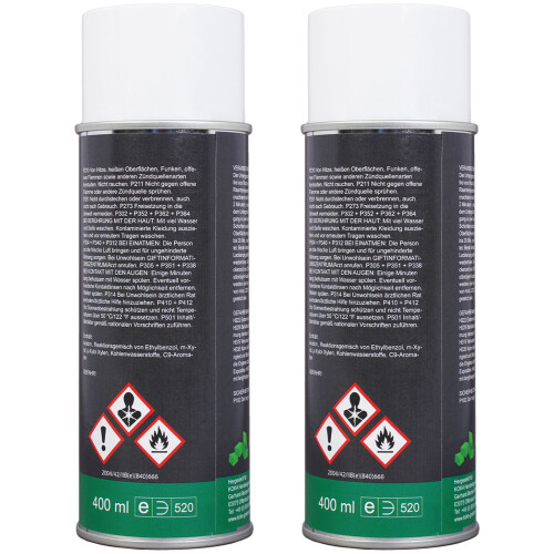 2x Ofenlack Spray Schwarz Matt 1