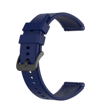 Uhrenarmband Silikon, edles Ersatzarmband kompatibel mit Huawei Watch GT2 Pro – 22 mm, Länge 121+91 cm Blue