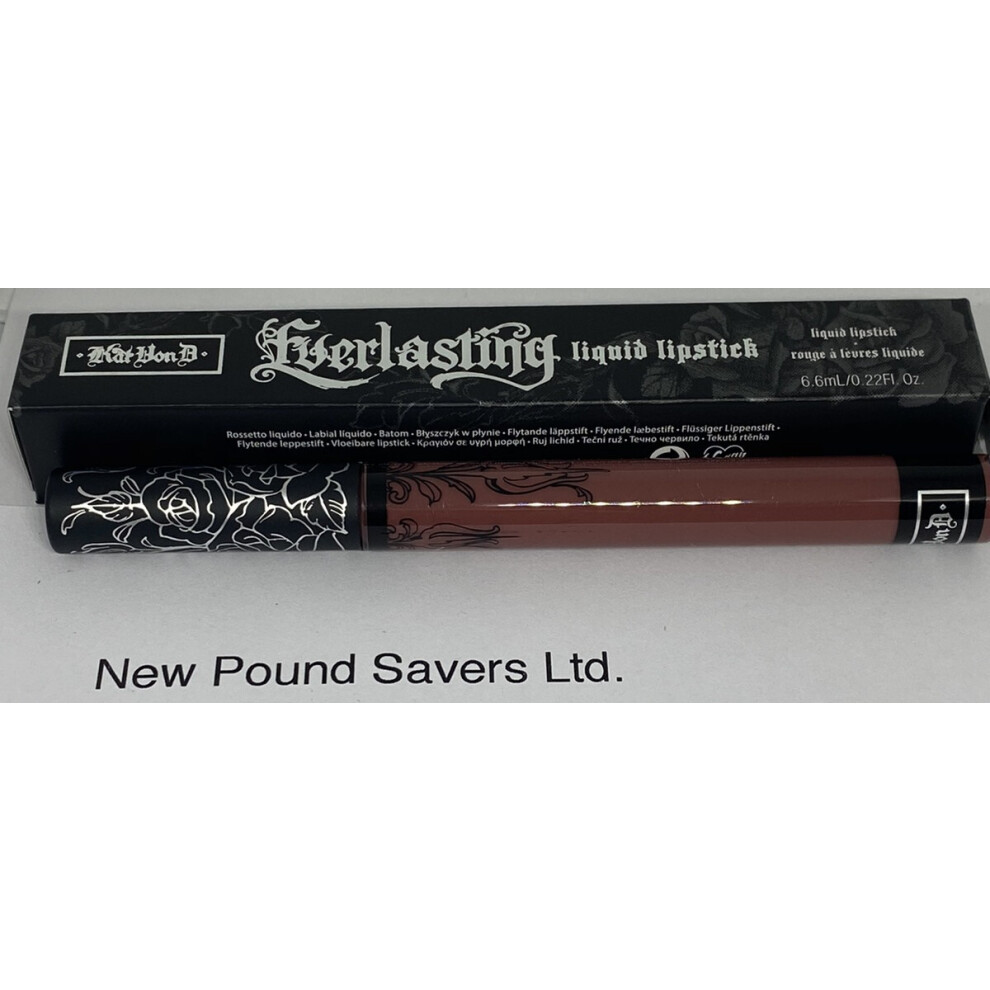Kat Von D Not,Specified Everlasting Liquid Lipstick 6.6Ml Shade Lolita Chestnut Rose