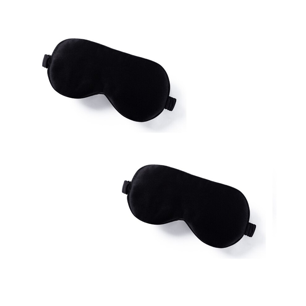 Inf Black Sleeping Mask Silk 2-Pack