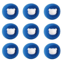 Waschball gegen Tierhaare 3er-Pack Blue 9er-Pack