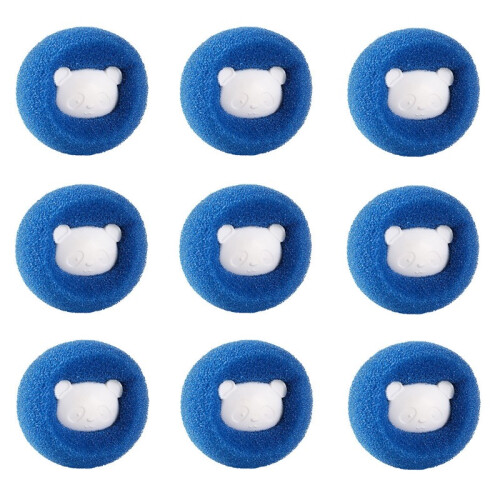 Waschball gegen Tierhaare 3er-Pack Blue  9er-Pack
