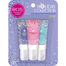 eos Holiday Mini Super Balm Set 0.24 fl oz 3 pack